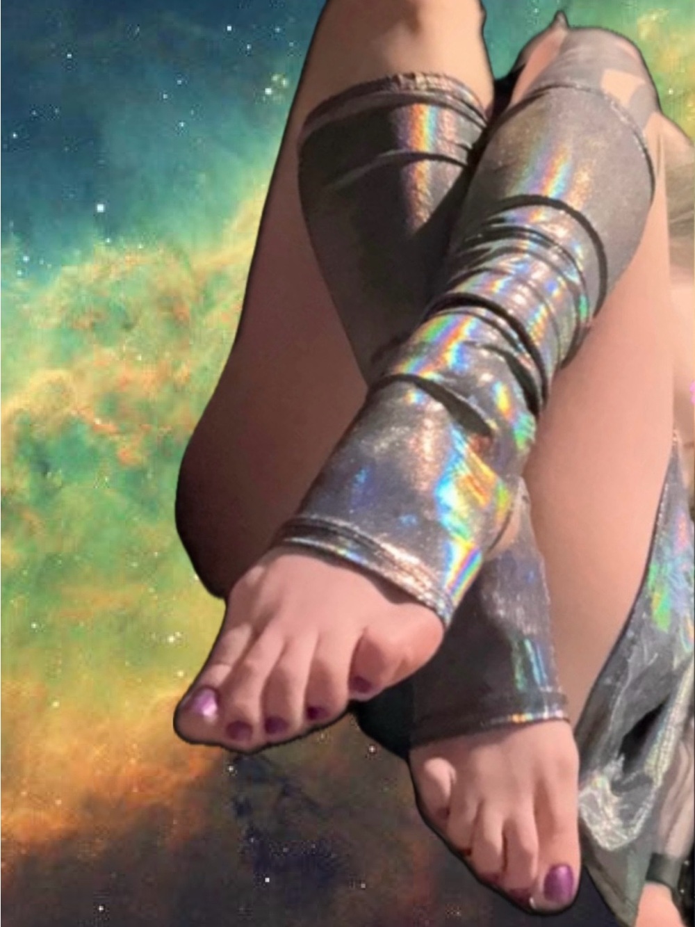 Handmade Stirrup Leg Sleeves Warmers XS/S